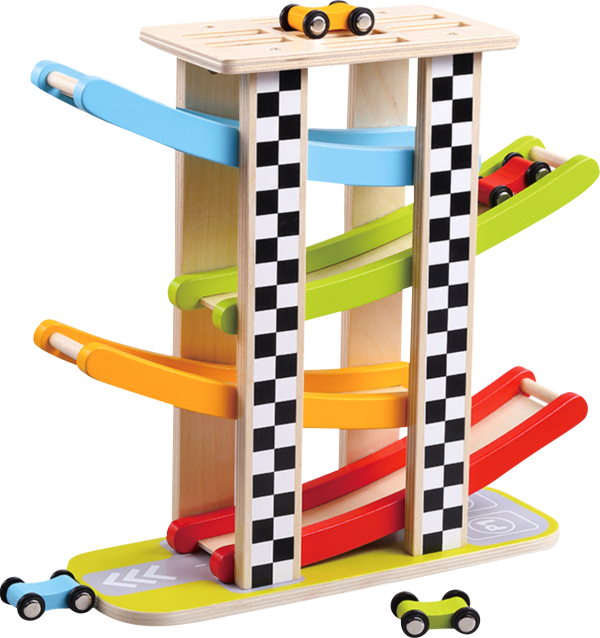Ramp Racer with 4 Car Ramps