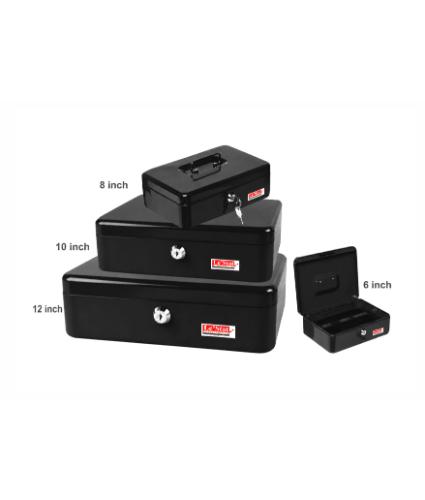 10" Steel Cash Box Painted with Epoxy Powde