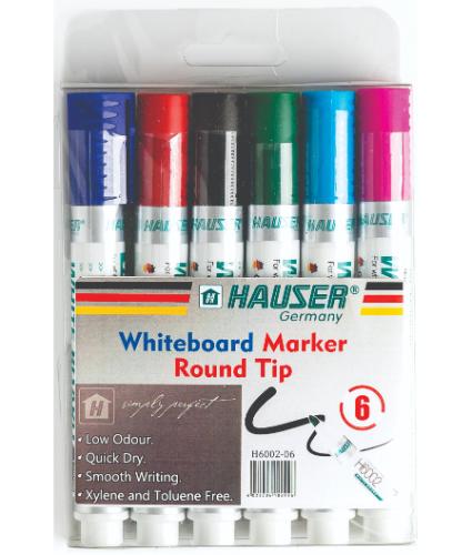 6 SET Hauser Whiteboard Marker