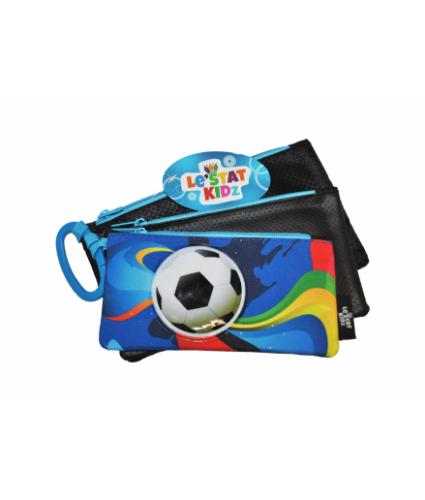3-COMPARTMENT Pencil Bag W