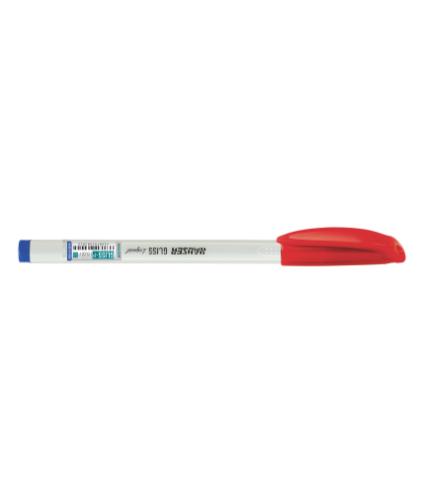 White Pearl Barrel Red Pen H6058-P