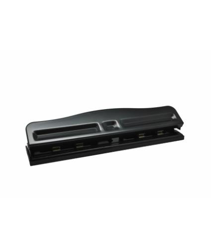 4-Hole Metal Paper Punch Adjustable
