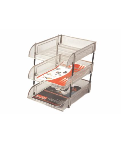Mesh Stackable Letter Trays Single Tier